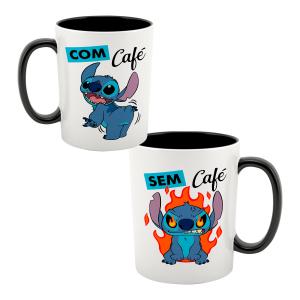 Caneca Stitch - Caneca Porcelana - Temas Porcelana     